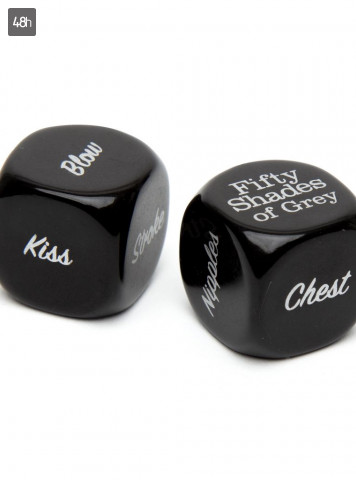 Fifty Shades of Grey - Kości do gry - Fifty Shades of Grey Erotic Dice Game