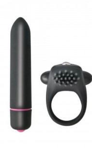 Nasstoys - Vibrating Cockring and 10 Function Bullet Couples Kit