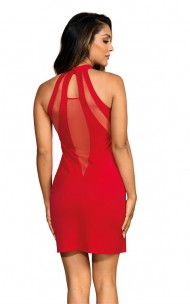 Axami - V-9259 Czerwona Sukienka