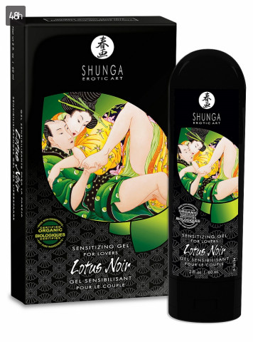 Shunga - Żel Stymulujący dla par Lotus Noir Sensitizing Gel