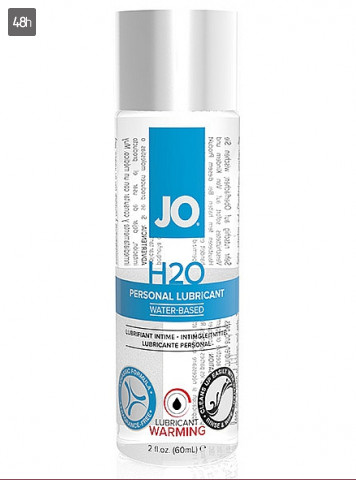 System JO - Lubrykant wodny H2O Lubricant Warming 60ml Rozgrzewający
