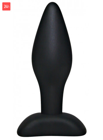 Black Velvets - Korek analny silikonowy 9 cm Black Velvets
