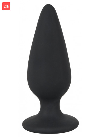 Black Velvets - Korek analny silikonowy 8,9 cm Black Velvets